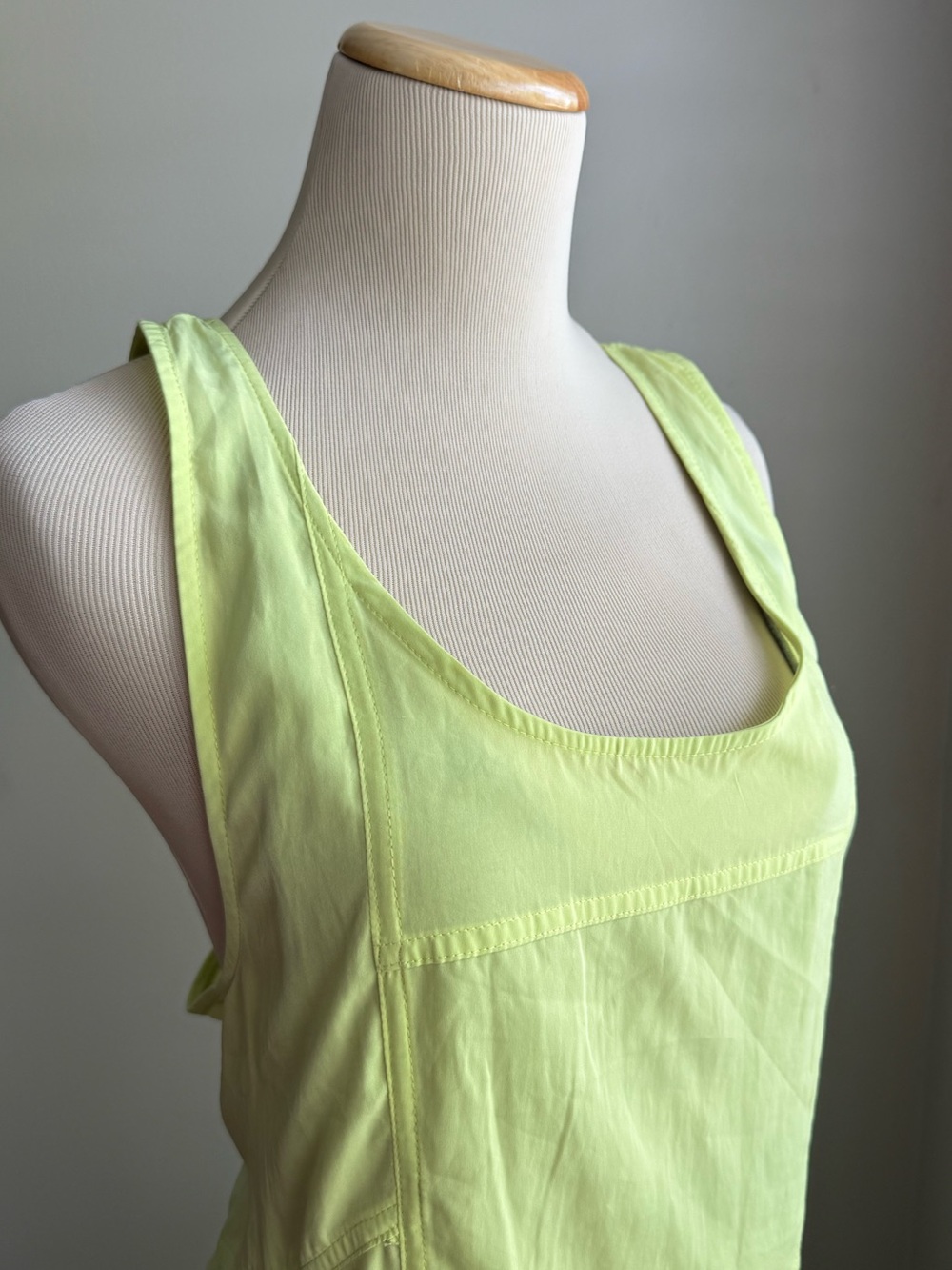 Kenneth Cole Chartreuse High-Low Maxi Dress – Size XL - Picture 2 of 4